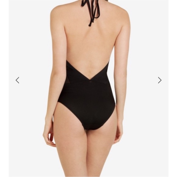 NWT Ted Baker Mech Black One Piece Swimsuit - Picture 2 of 6